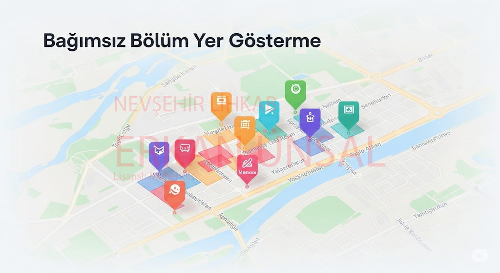 Bağımsız Bölüm Yer Gösterme