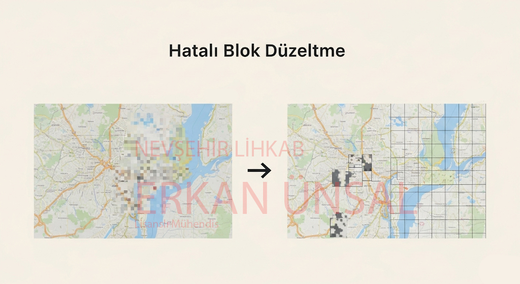 Hatalı Bağımsız Bölüm Düzeltme